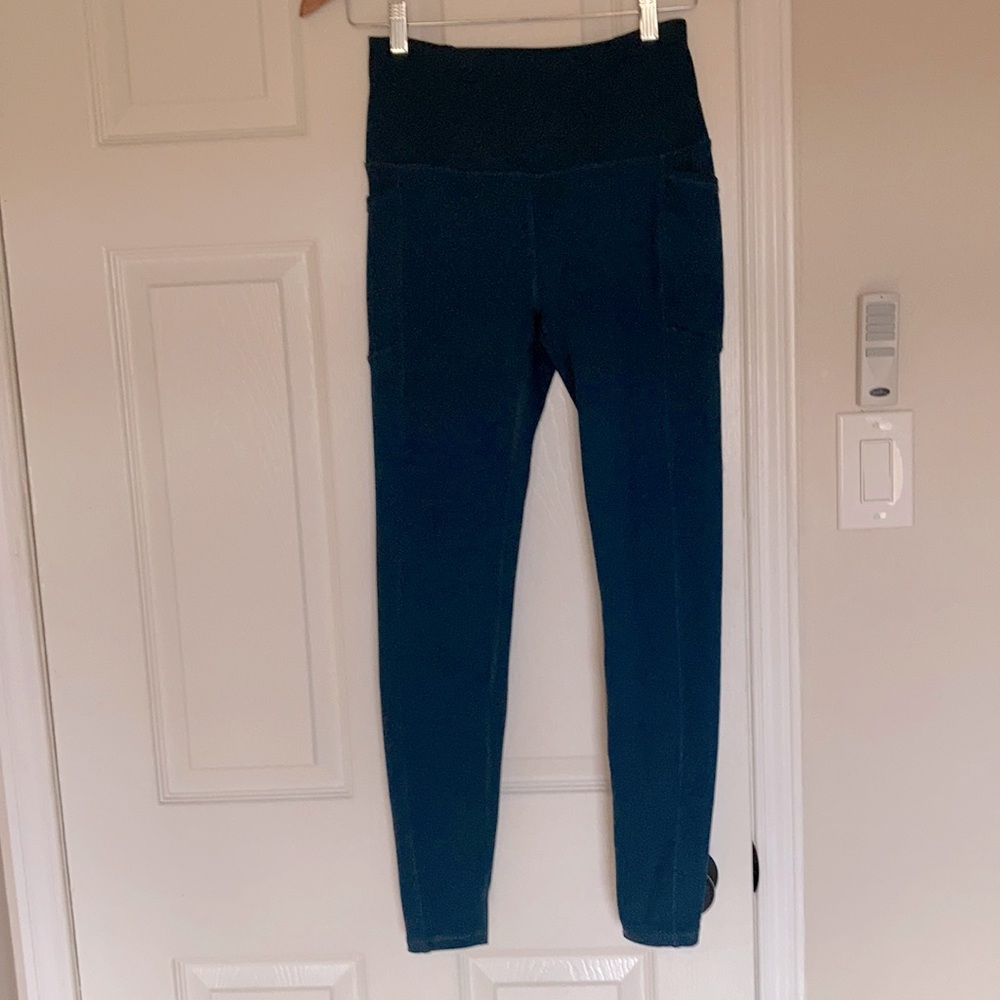 Spyder fleece lined leggings with pockets